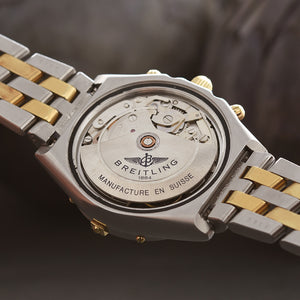 BREITLING Chronomat B13050 Tu-Tone  Automatic Chronograph Watch
