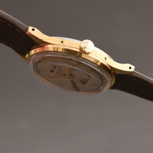 50s ASPREY Gents Triple Calendar Moonphase Vintage Swiss Watch