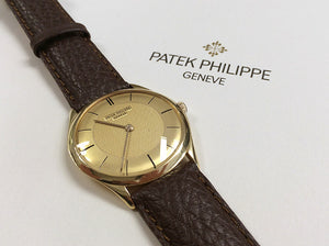 1951 PATEK PHILIPPE Ref. 2507 Vintage Gents 18K Gold Watch