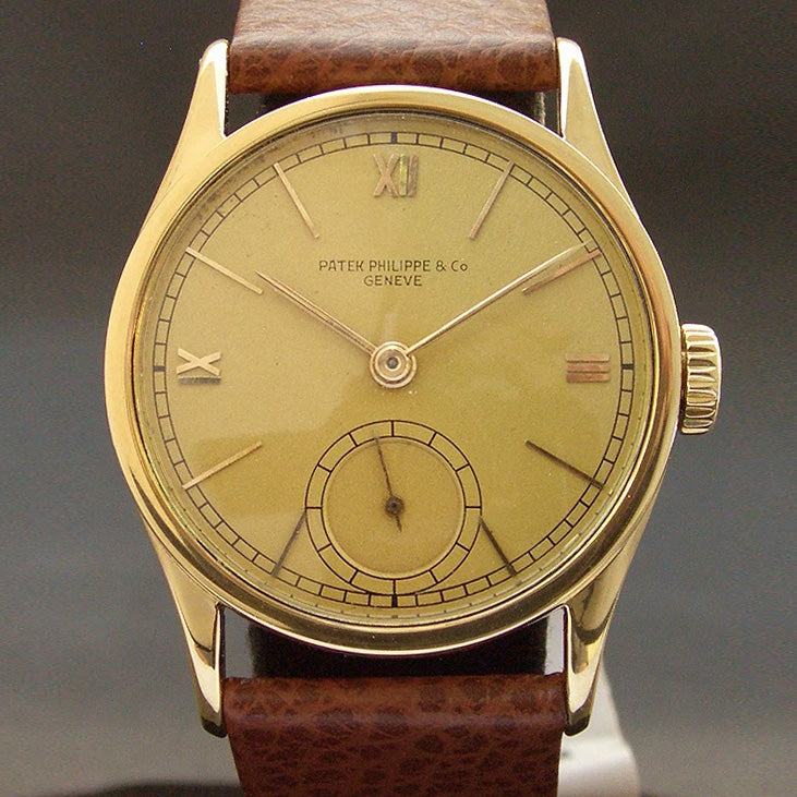 1940 PATEK PHILIPPE "Calatrava' Ref. 96 Gents 18K Gold Watch