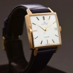 60s MOVADO Kingmatic Automatic Date Gents Vintage Watch